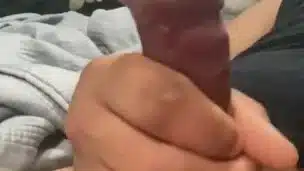 Horny messy Jerk off with accidental cum drip