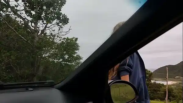 Married blonde shows off in public