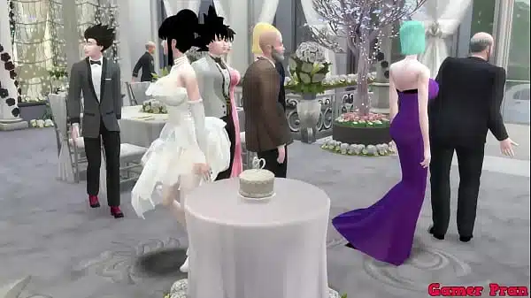Milk’s Marriage Episode 1 The Wedding of Goku and his Wife Chichi very romantic but it ends in Netorare Wife Fucked like a Bitch Husband Cuckold Dragon Ball Porn Hentai