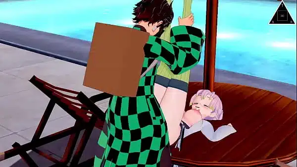 Parodia MITSURI DEMON SLAYER gioco hentai manga di sesso uncensored anime SIMULAZIONE KK