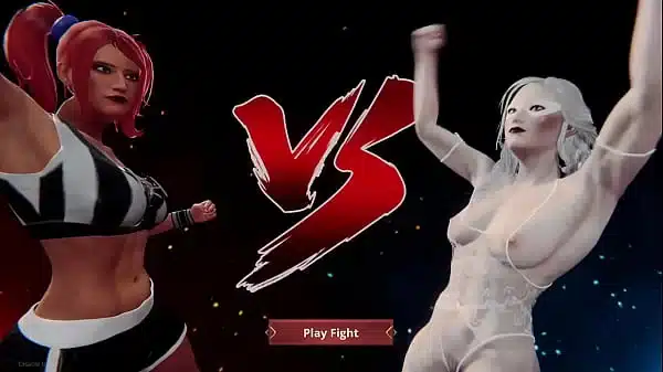 Polly VS Angelika [NF3D Female MMA Battle]