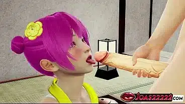 Sexy Anime Girl Ami in Nylon – 3D Animation Featuring Frenulum Lick, Intense Handjob Service For Huge Cock & Deepthroat Ending in Cum A Lot Of Sperm In Honey Select 2