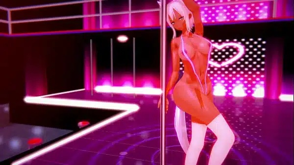 Tanned girl from xxxFiles poledances to wwish you a happy new year!