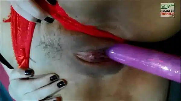 Teen using her new purple dildo teenie girl big ass nice pussy