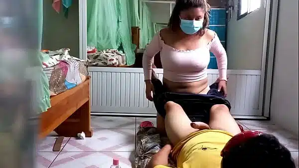 THE STEPMOTHER’S MOST DISGUSTING FANTASY COME TRUE AND TURNED IT INTO THE NEW SECRET OF THE CHANDY STEPSON!! BUSTY STEPMOTHER FUCKS INEXPERIENCED STEPSON