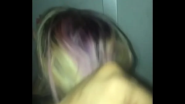 White blonde bubble butt