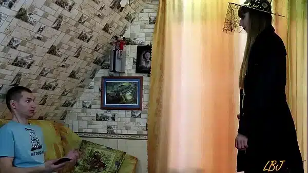 Witch Sucked My Dick and Seduced to Hard Rough Sex