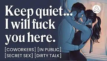 You Get Fucked by Your Colleague in a Public Stairwell – Secret Sex – Porn Erotic Story