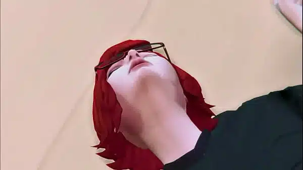 3D Animation Hentai: Redhead’s first time with cum in pussy