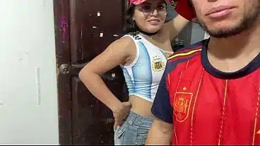 Argentina couldn’t resist the Spaniard and ended up getting fucked like a whore in Sunday’s grand final. Exclusive homemade porn