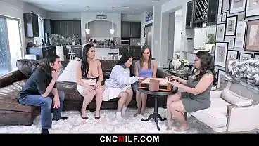 David Lee Takes Over as Head of the Family and Pleases All the Women With His Fat Cock