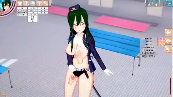 【エロゲーコイカツ！】リゼロ クルシュ(Re Zero Crusch)のおっぱい揉んで仁王立ち手コキフェラ奉仕してもらってからのセックス！爆乳エロアニメ【ヘンタイゲーム】