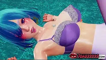 Elisa: Sexy Office Girl in Animation – Missionary Fucking Her Tight Pussy, Tied Up and Enjoyed with Moaning & Table Doggystyle Finished WIth Cum Inside Her Pink Pussy A Lot Of Sperm