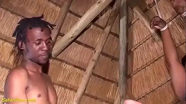 extrme fat hairy bush african mom enjoys her first rough bdsm fetish porn lesson at home with her stepson
