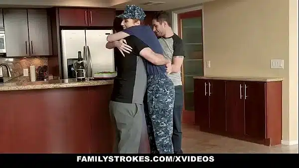FamilyStrokes – Horny Military MILF (LaurenPhillips) FUcked by Stepson