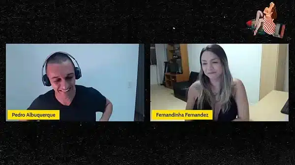 FERNANDINHA FERNANDEZ (atriz pornô) dá ENTREVISTA ao VIVO no YOUTUBE!