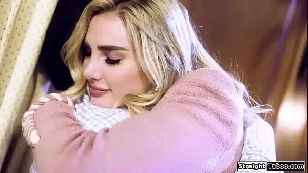 Guy acts as hes infertile to seduce her new date.The big tits blonde kisses him and sucks his big cock.He licks her shaved pussy and then bangs her