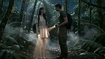 hermosa jovencita muy delgada se pierde en el bosque con su cuñado y no pueden evitar terminar follando sin piedad en poses muy exoticas – AI PORN