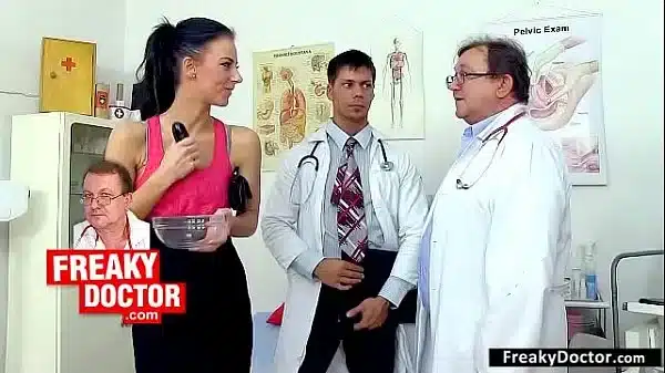 Hirsute girl Promesita went to Czech gyno hospital
