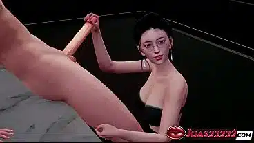 Hot Office Girl Numata in 3D Animation – Huge Cock Handjob Stroking, Frenulum Lick & Glory Hole Mouth Fuck Ending with Masive Cumshot & Swallow In Honey Select 2