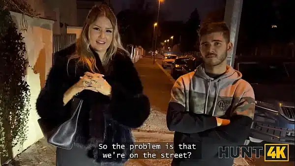 HUNT4K. She wanted a new tattoo so she came to suck dick. Hot sex with Baby Coco