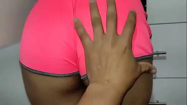 Stepsister Likes to Wear Short Tight Shorts and Get Fucked in the Ass