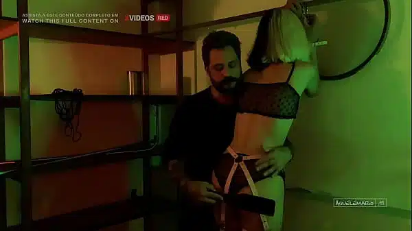 TEASER | de lingerie novinha trepa amarrada