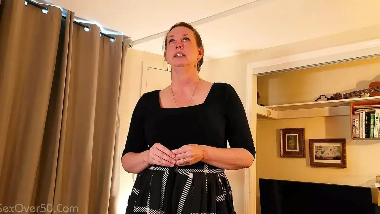 The mature wife of a Pastor sucks the cock of a young member of her church. The Pastor’s Wife 3