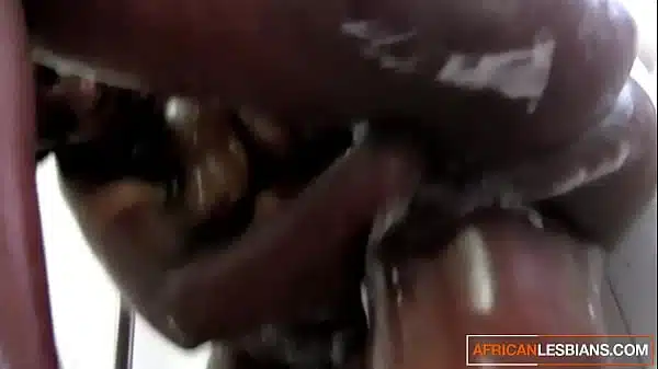 Thick African Amateur Sluts fucking in Bathroom